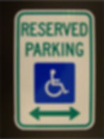 Reserved Parking-Handicap
