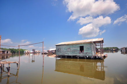 House.  Cienaga Grande de Santa Marta, Colombia. 2009