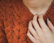 Sweter z dzianiny