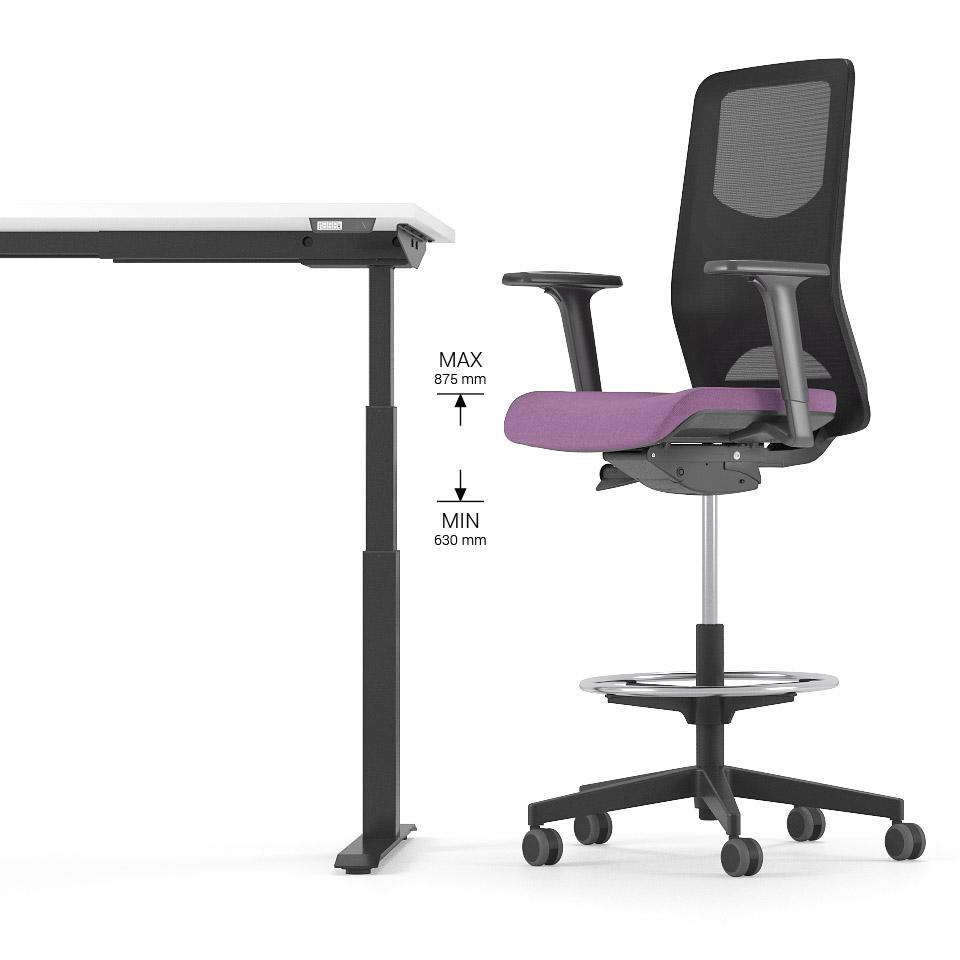 Bürostühle, hohen Drehstühle
