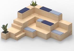 Huddlebox® Original ist keine gewöhnliche Box. Es ist ein einzigartiges Stück Design-Engineering, das es Ihnen ermöglicht, unbegrenzte Möglichkeiten zu schaffen, um Menschen in eine kreative Denkweise zu bringen – etwas, das wichtiger denn je ist, da immer mehr Menschen auf hybride Weise arbeiten.
Es wird für moderne Büros und Innovationsräume empfohlen.