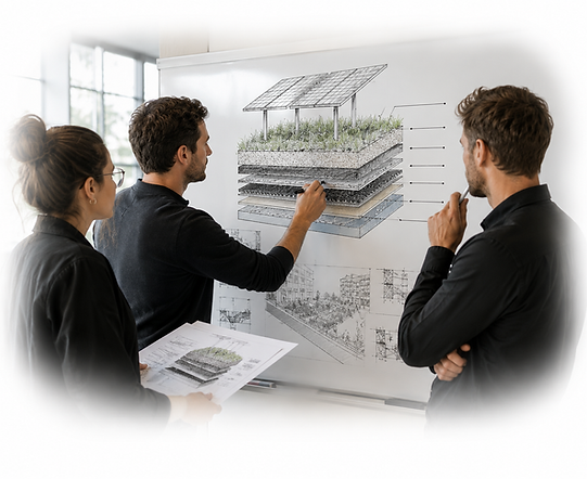 Biosolar Roof System