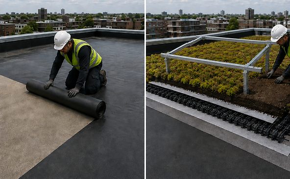 Installation process and biosolar roof benefits