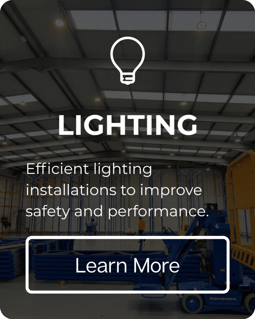 Commercial data cabling installation