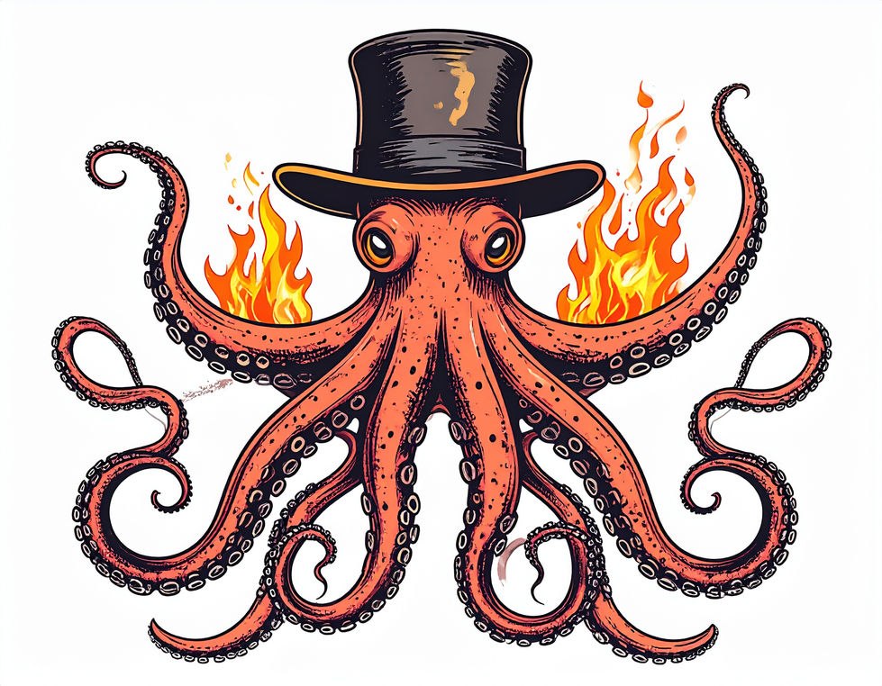 Firefly_a fire breathing octopus with in 751524 Gwc