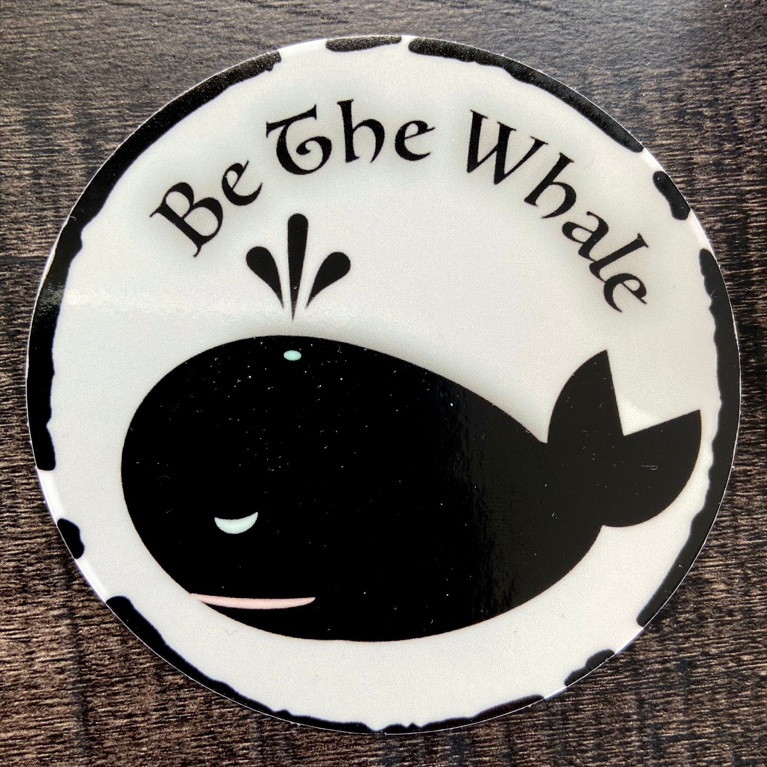 Be the Whale Sticker