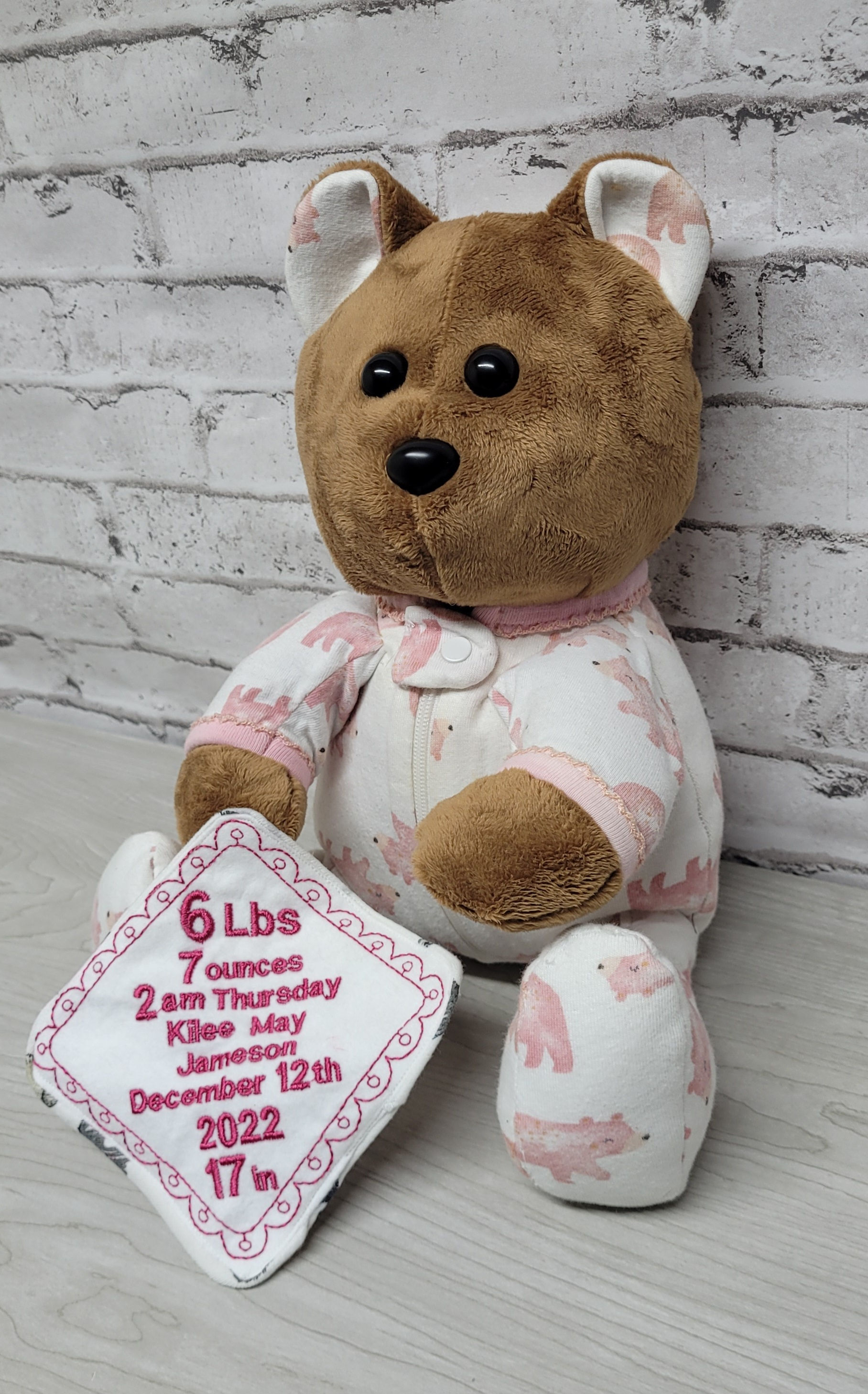 Keepsake 9 inch Memory Bear