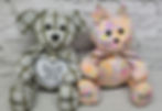 Thumbnail: Little Memorial Puppy made from the clothing who has passed or matured 