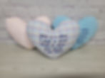 Thumbnail: Small 8" x 9" Heart Shaped Memorial Pillow