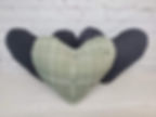 Thumbnail: Heart shaped memory pillow made from a loved ones shirt