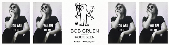 NEW EXHIBIT: Bob Gruen's 