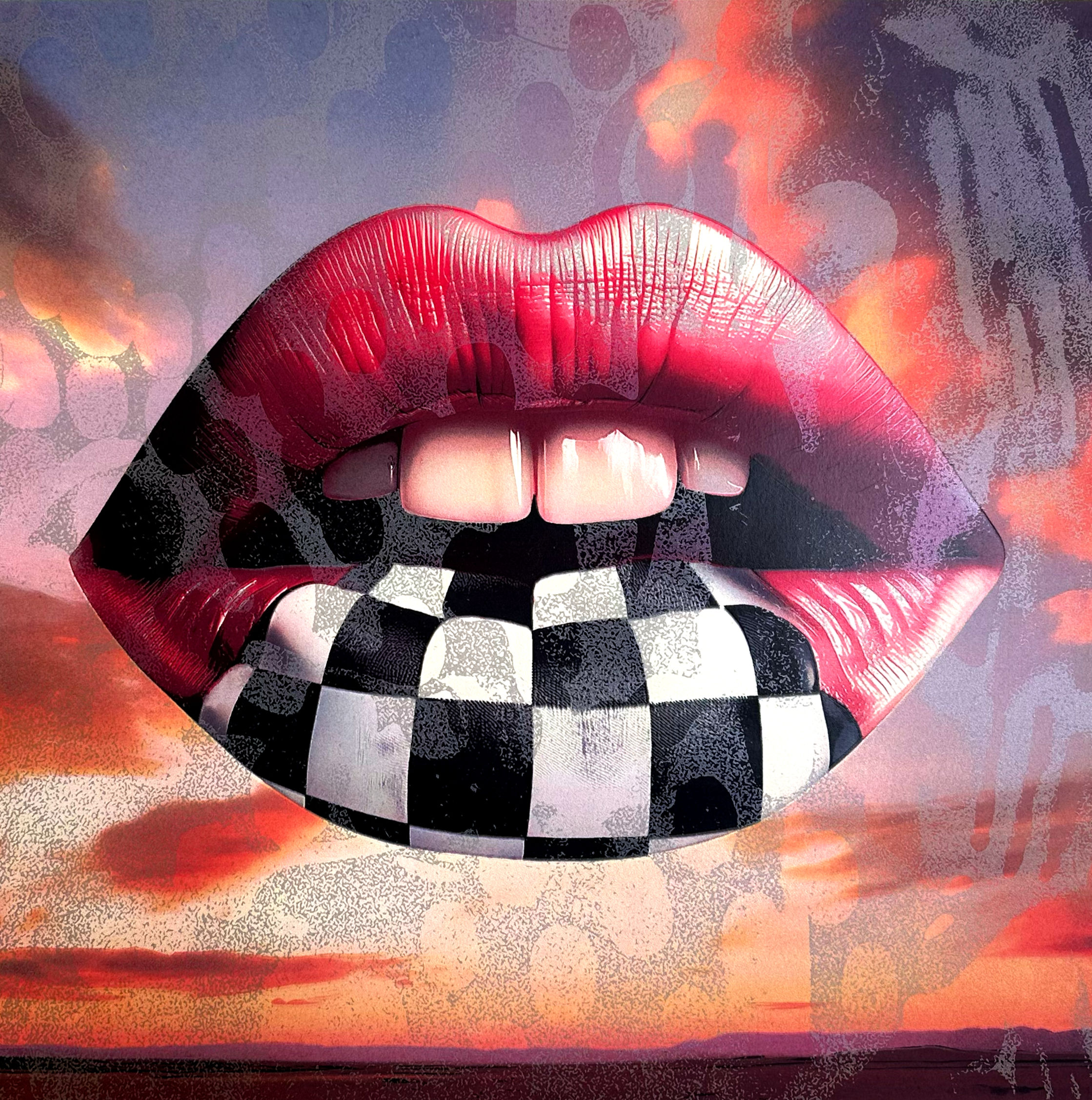 Taste of Victory Monoprint