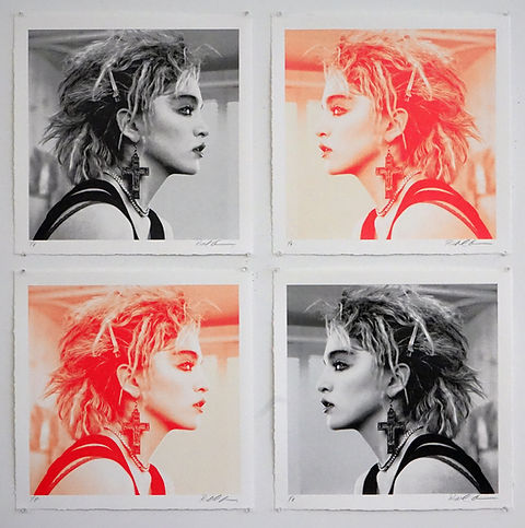 Madonna, NYC, 1983 (Set of 4 Prints) | GLE