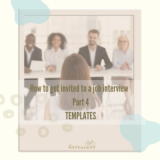 How to get invited to a job interview - Part 4