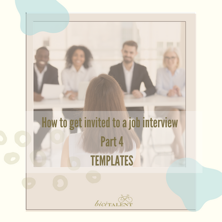 How to get invited to a job interview - Part 4