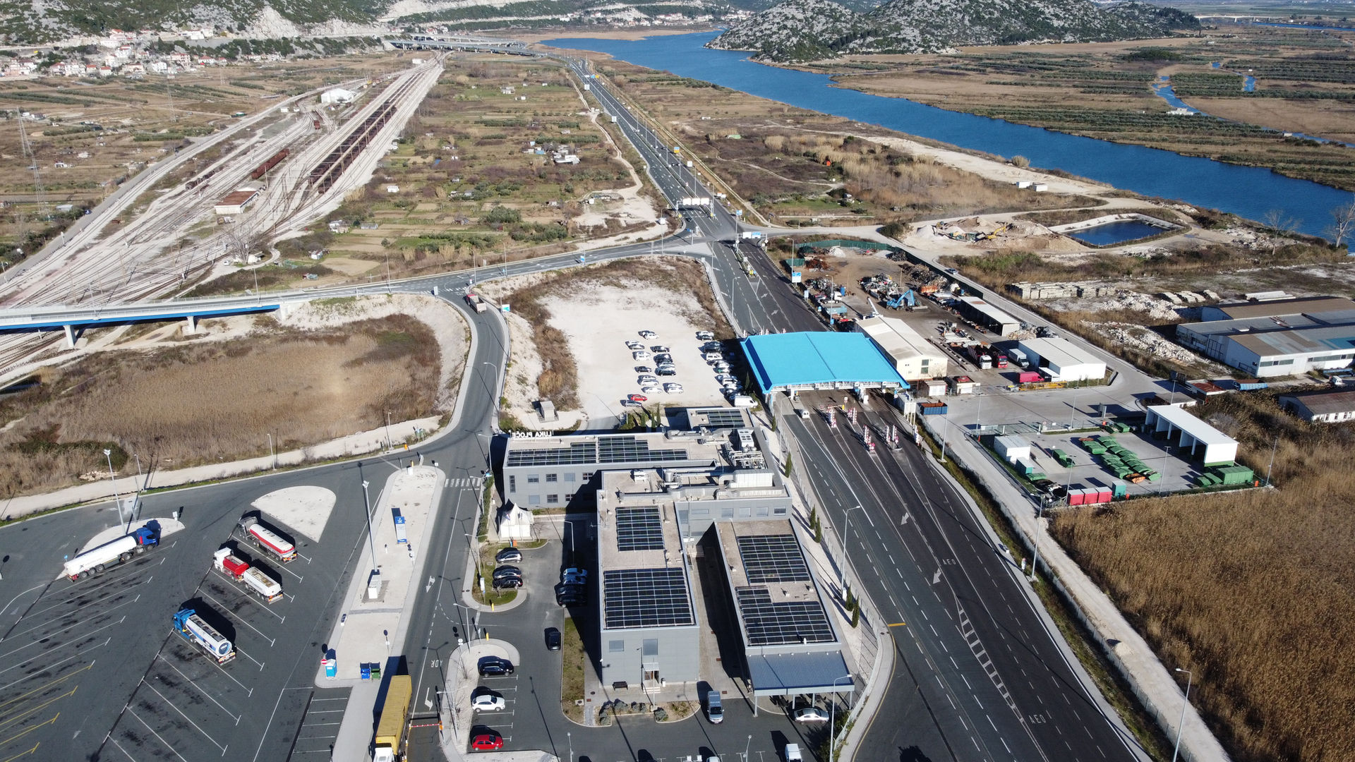Photovoltaic power plant Port Authority Ploče