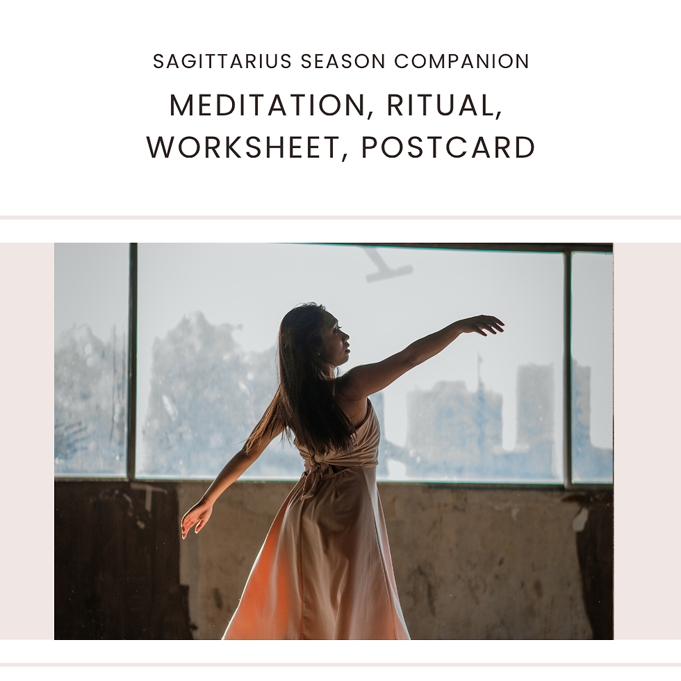 Thumbnail: Sagittarius Season Companion