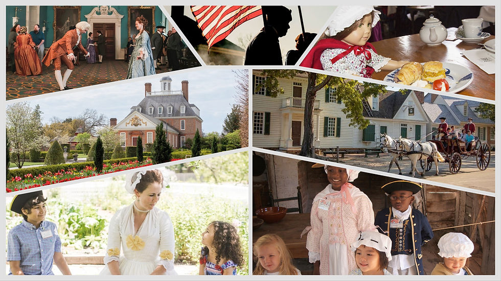 25-26 Trip: Colonial Williamsburg & Jamestown
