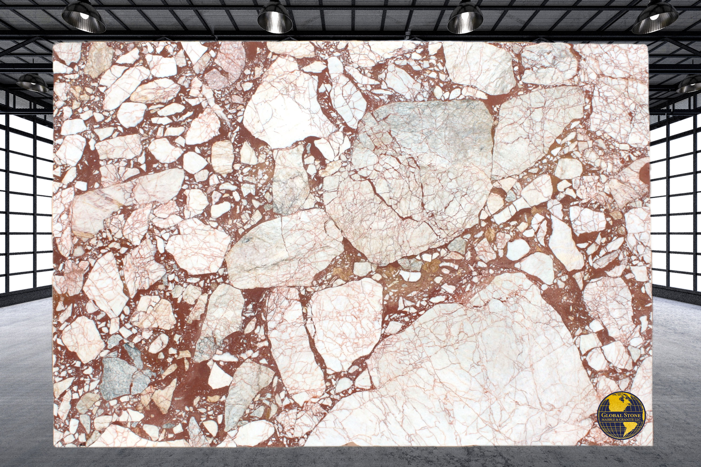 Arabescato Rosso 2cm GS1154
