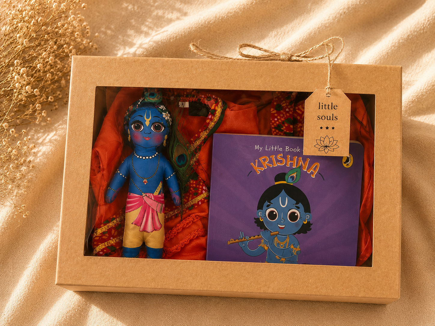 Limited Edition Janmashtami Gift Set - Orange