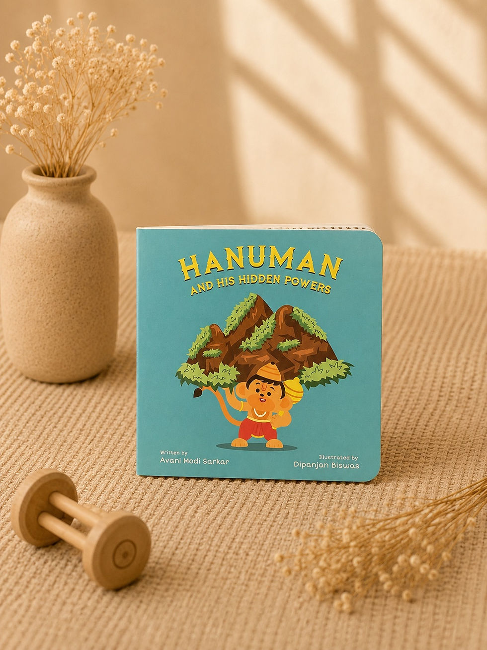 Thumbnail: Hanuman Soft Toy and Book Gift Set