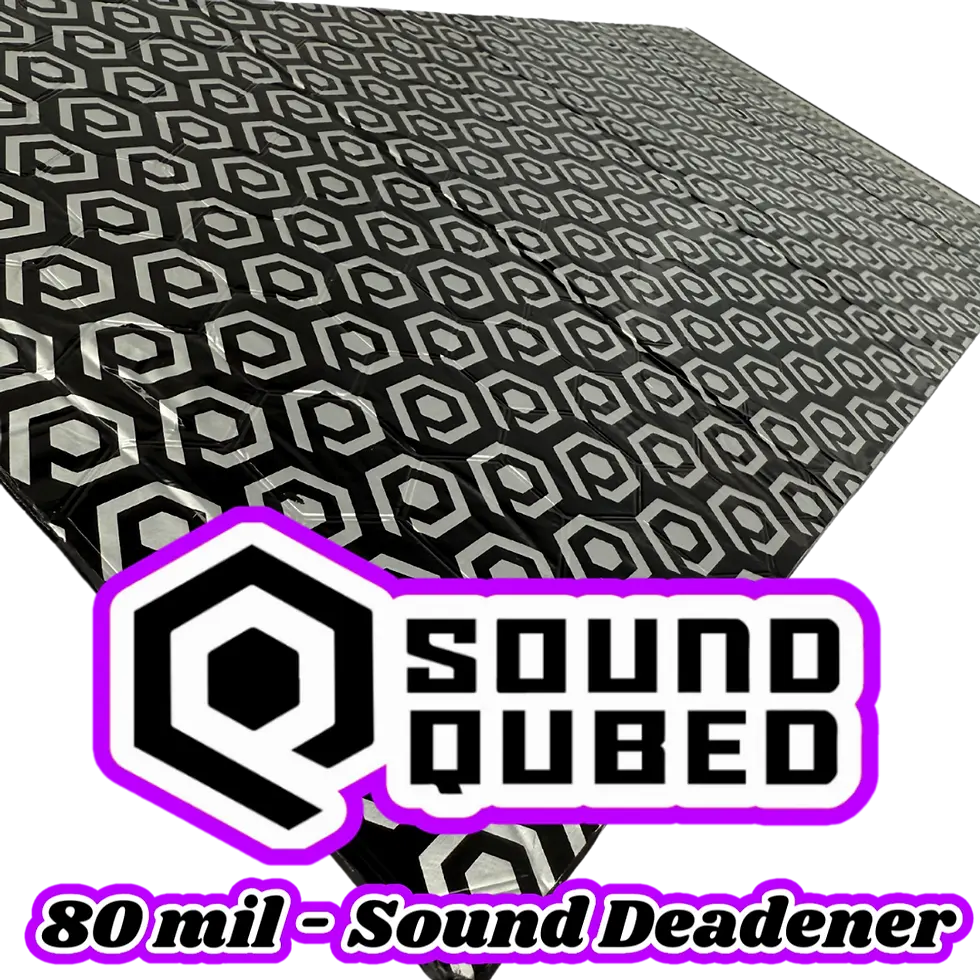 Sound Deadener 80Mil Thickness 16.5 sq ft - 99 sq ft