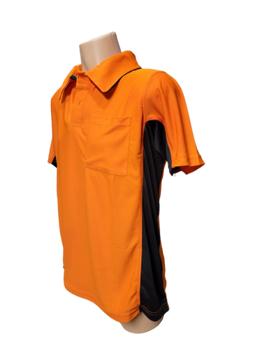 CUSTOM UMP - ORANGE WITH BLACK PANELS | Custom Ump