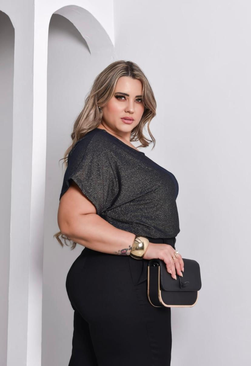 Miniatura: Blusa de Lurex - Elegante e Confortável