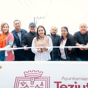 KARLA MARTÍNEZ ENTREGA PAVIMENTACIÓN EN LOS CIPRESES Y REFRENDA COMPROMISO CON LAS COLONIAS