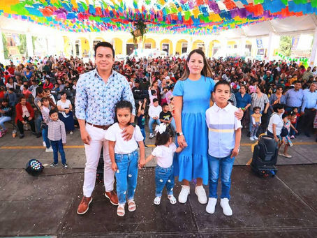 GOBIERNO DE TLATLAUQUITEPEC CELEBRA A LA NIÑEZ CON ALEGRÍA Y COMPROMISO