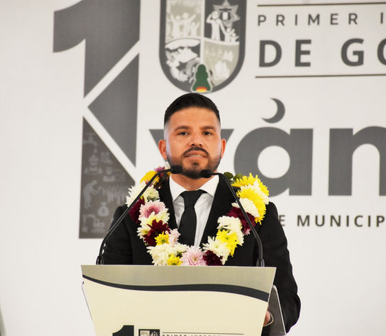 HUEYTAMALCO AVANZA CON HECHOS Y UN GOBIERNO CERCANO A SU GENTE: EDGAR IVÁN LUNA RIVERA RINDE SU PRIMER INFORME DE GOBIERNO