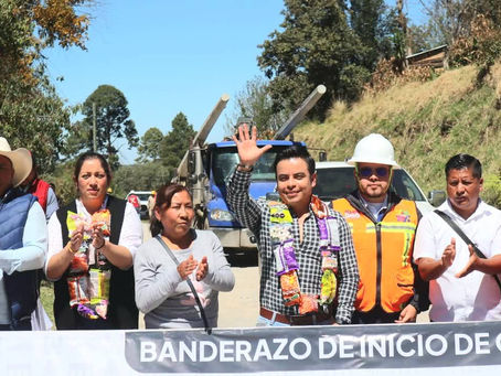 GOBIERNO DE TLATLAUQUITEPEC Y CFE INICIAN AMPLIACIÓN DE RED ELÉCTRICA EN CUAUTLAMINGO