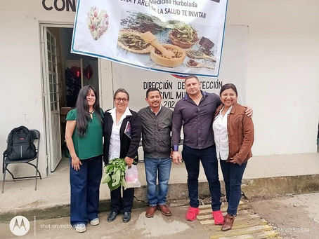 ÉXITO TOTAL LA JORNADA "DANDO AMOR POR MEDIO DE LA MEDICINA HERBOLARIA"