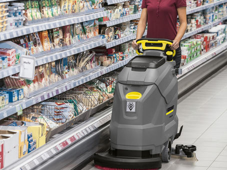 Kärcher Scrubber Dryer BD 50/50 C Classic Bp, Solusi Efisien untuk Pembersihan Lantai Profesional