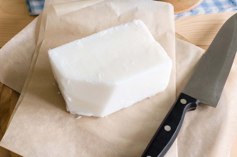 Block of rendered tallow from ViTallow, a female-owned small business in New Braunfels, Texas, specializing in all-natural skincare products. This nutrient-rich tallow, derived from grass-fed sources, is packed with vitamins A, D, E, and K, offering exceptional moisturizing and healing properties. Ideal for local shoppers in San Marcos, Seguin, Cibolo, Schertz, San Antonio, and Austin looking for natural skincare solutions that promote healthy skin.