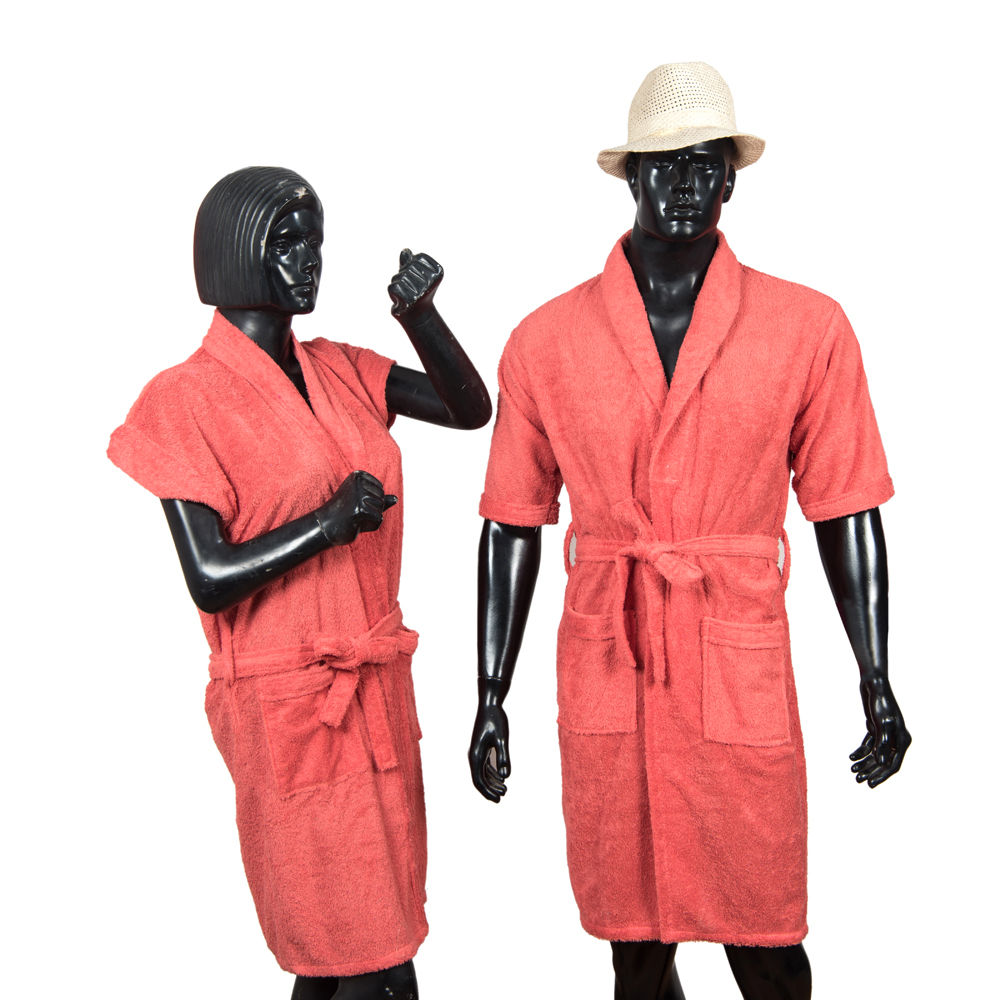 Bath Robe & Towels Set (4 piece)