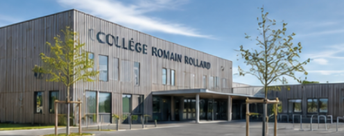 Visuel d'illustration collège romain Rolland