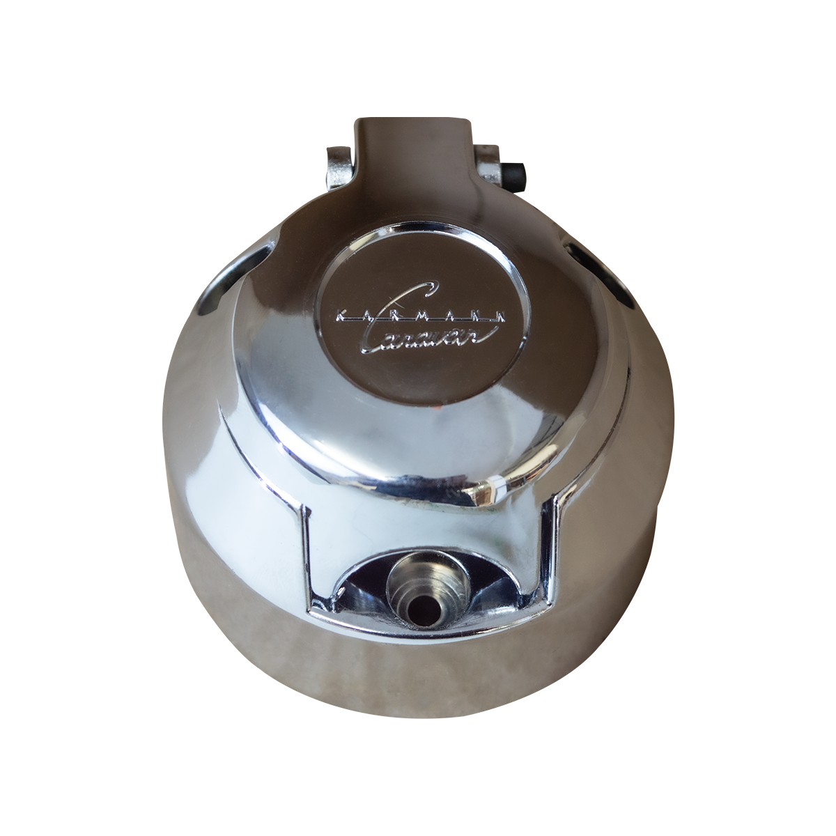 Tomada Fêmea Cromada com 6 Pólos em Alumínio