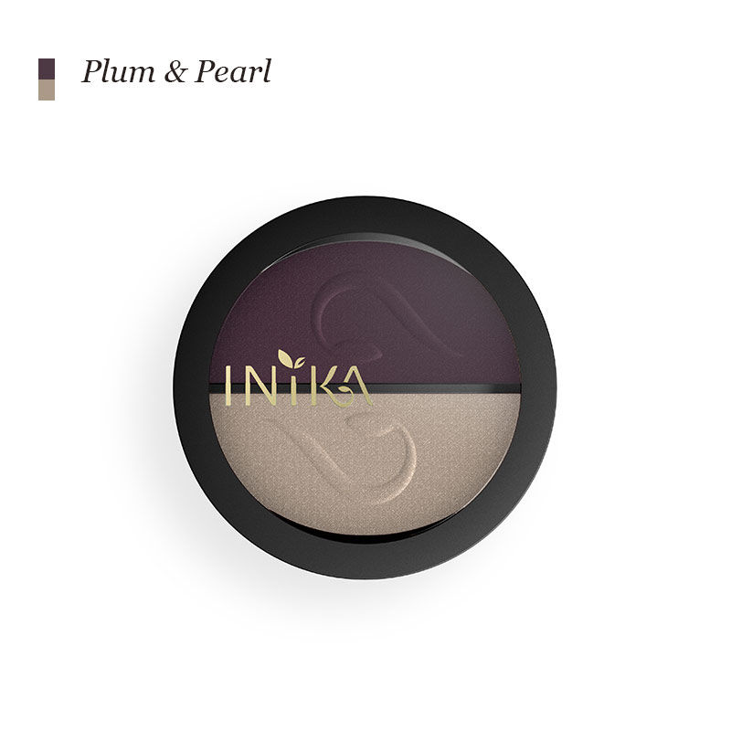 Thumbnail: Pressed Mineral Eye Shadow Duo - Platinum Steel