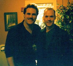 Kenny and Michael Keaton