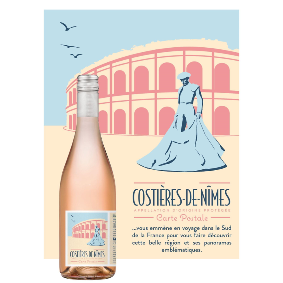 Thumbnail: Carte Postale - Costière de Nîmes Rosé