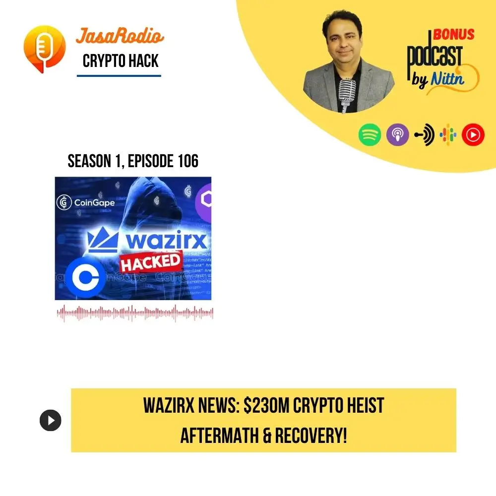 WazirX News: $230M Crypto Heist Aftermath & Recovery! | JasaRodio