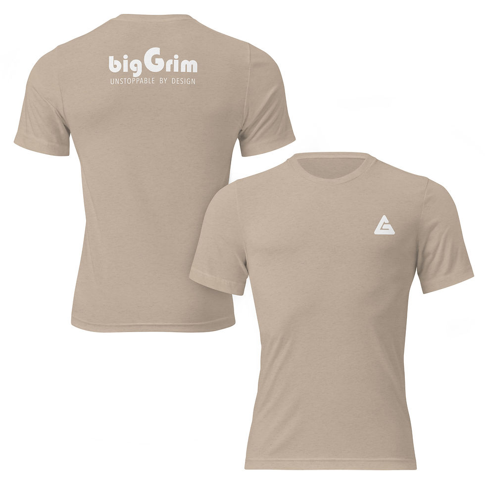 Thumbnail: BigGrim Essential Tee | Unstoppable by Design