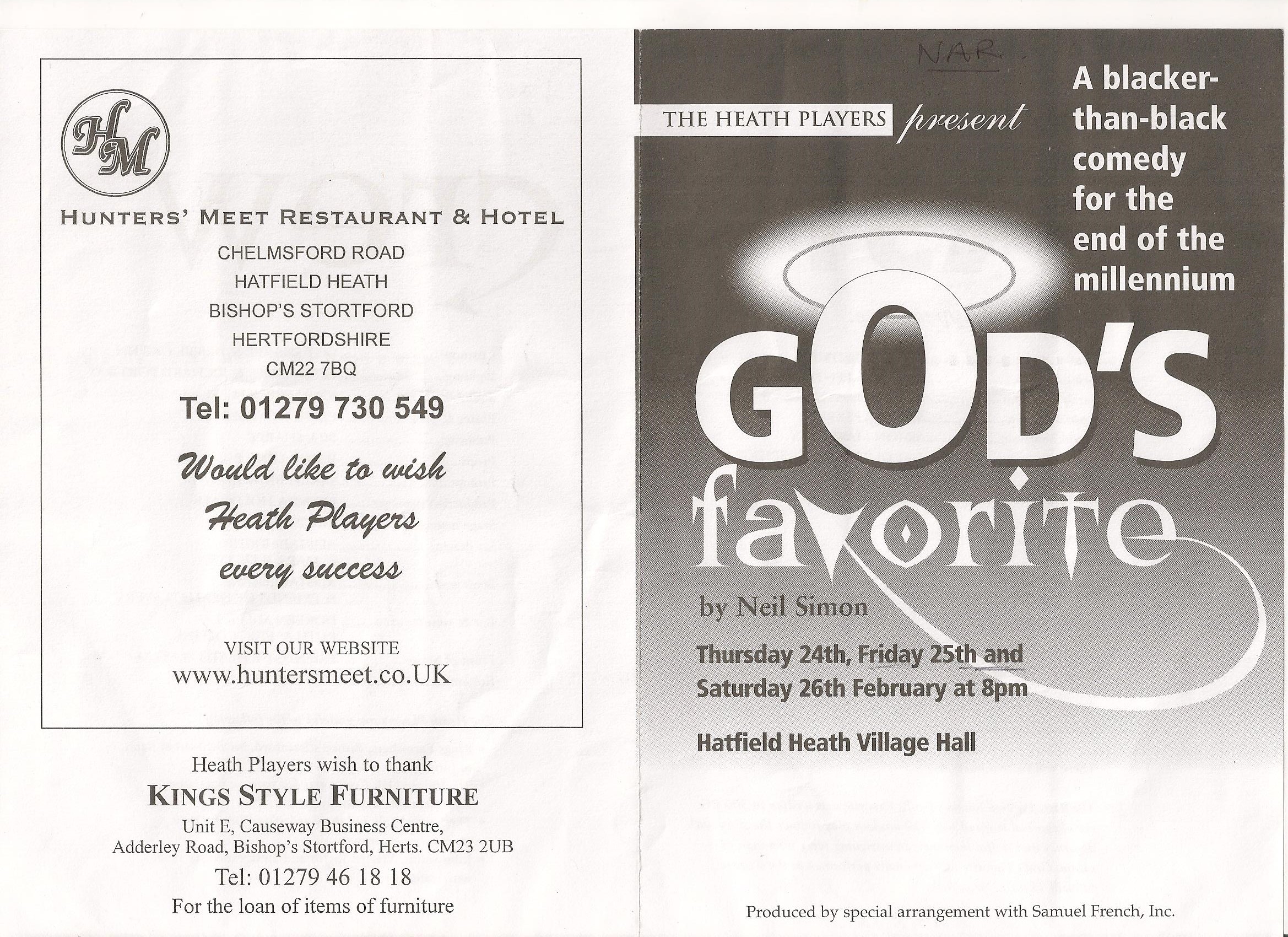 Heath Players God's Favorite