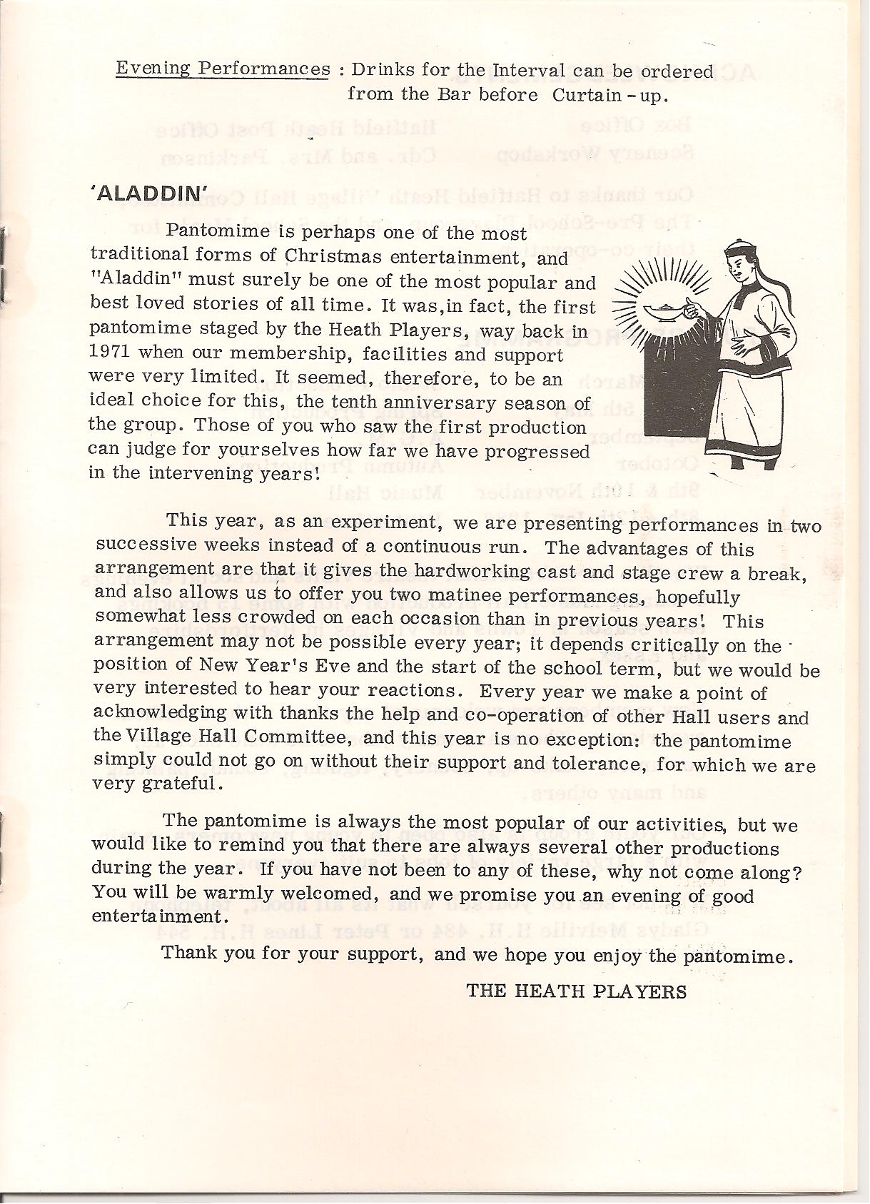 Programme 2