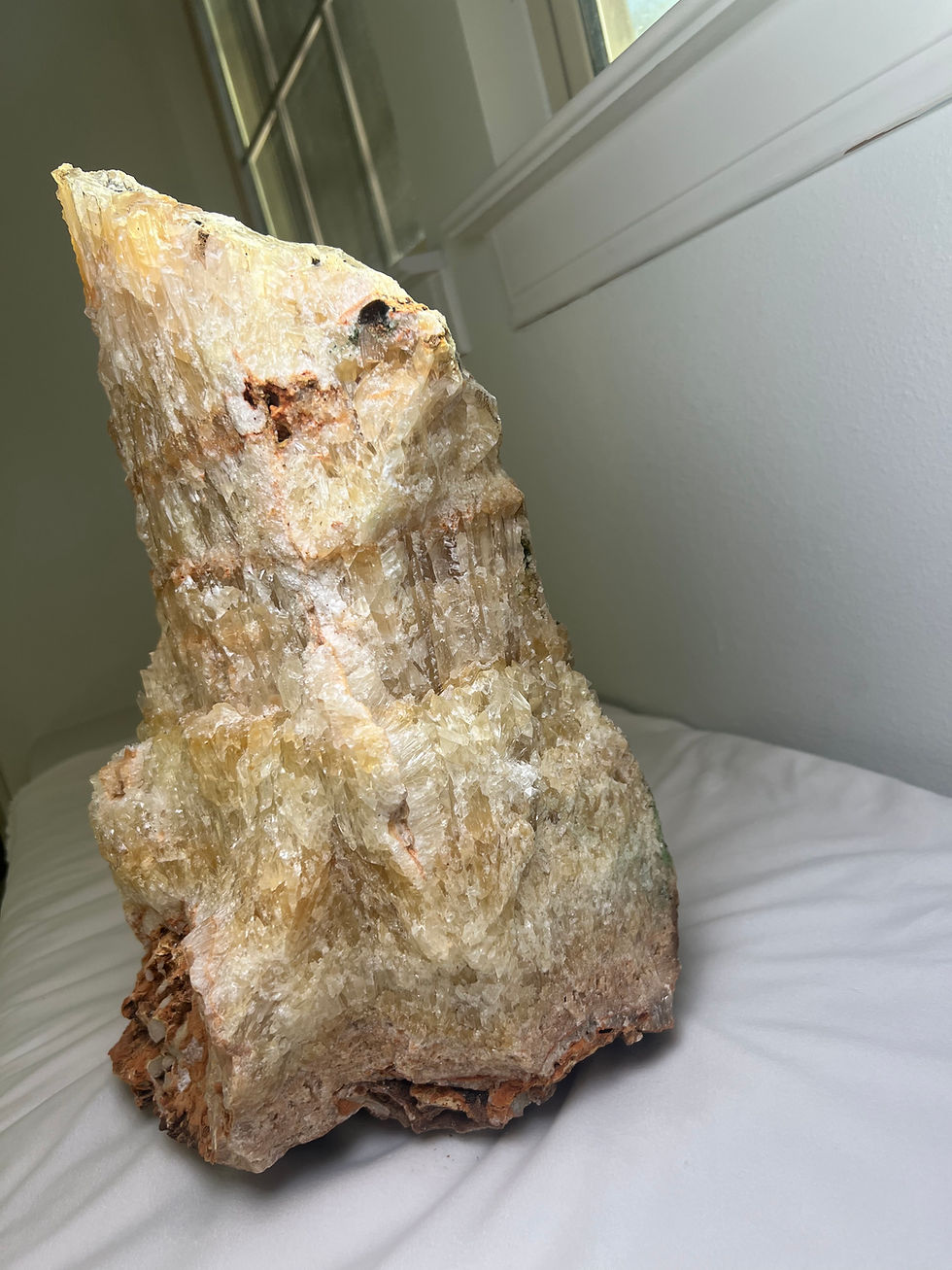 Thumbnail: Honey calcite 75.8 pounds