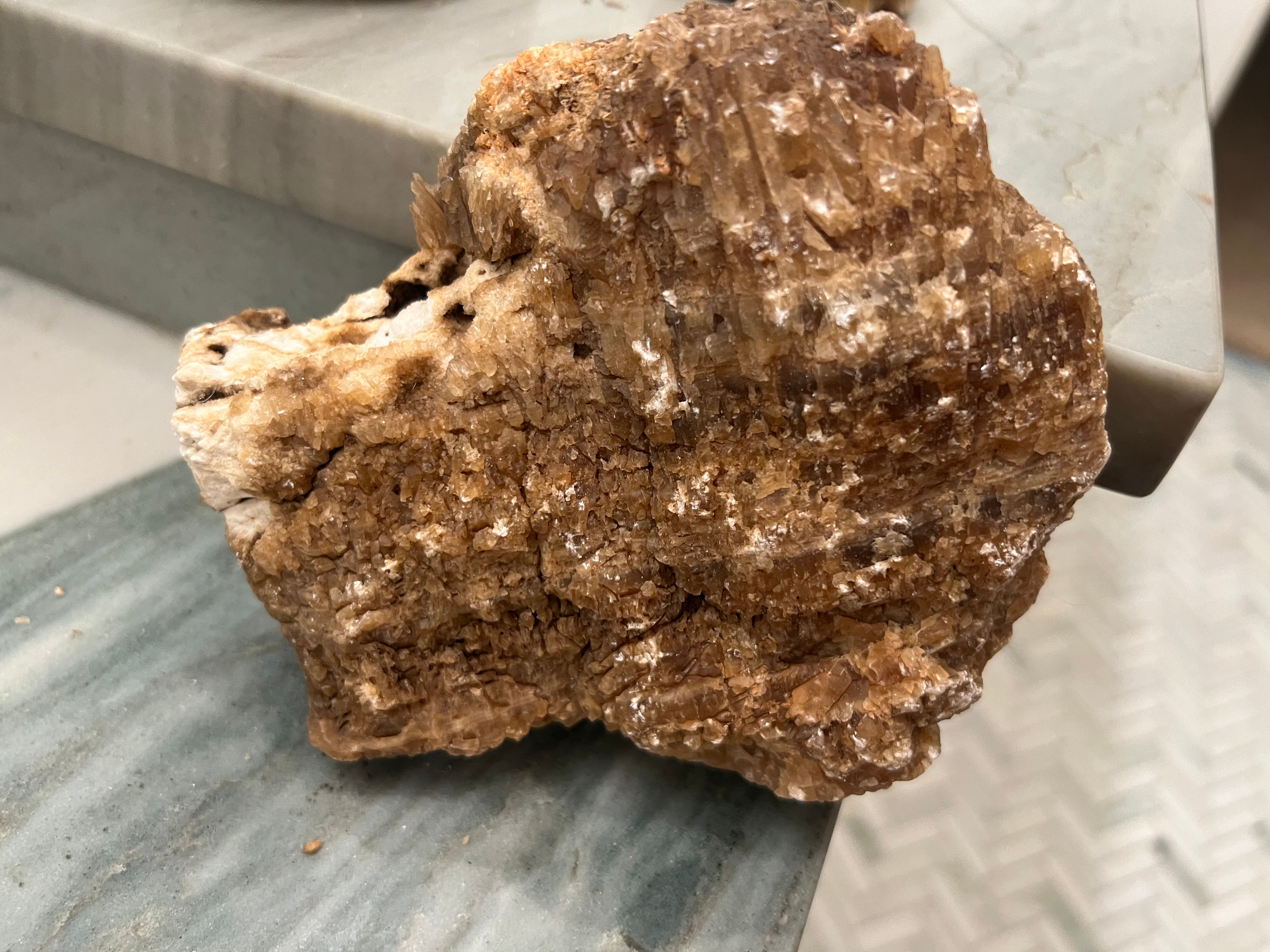 Honey calcite 2.8 pounds