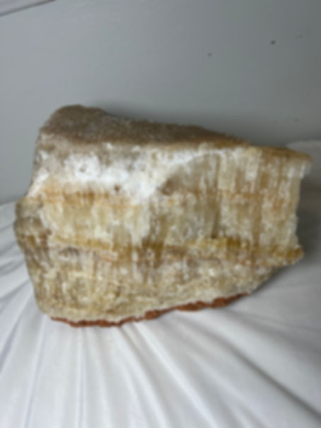 Honey calcite 86.4 pounds