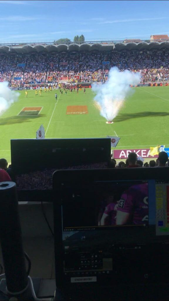 ASM Clermont Auvergne Matchday Nacsport setup