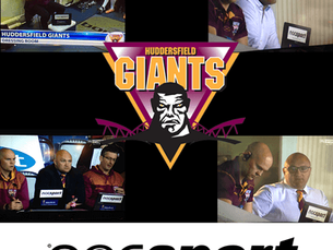 Working with Huddersfield Giants Rugby League Team